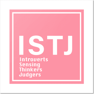 mbti istj Posters and Art